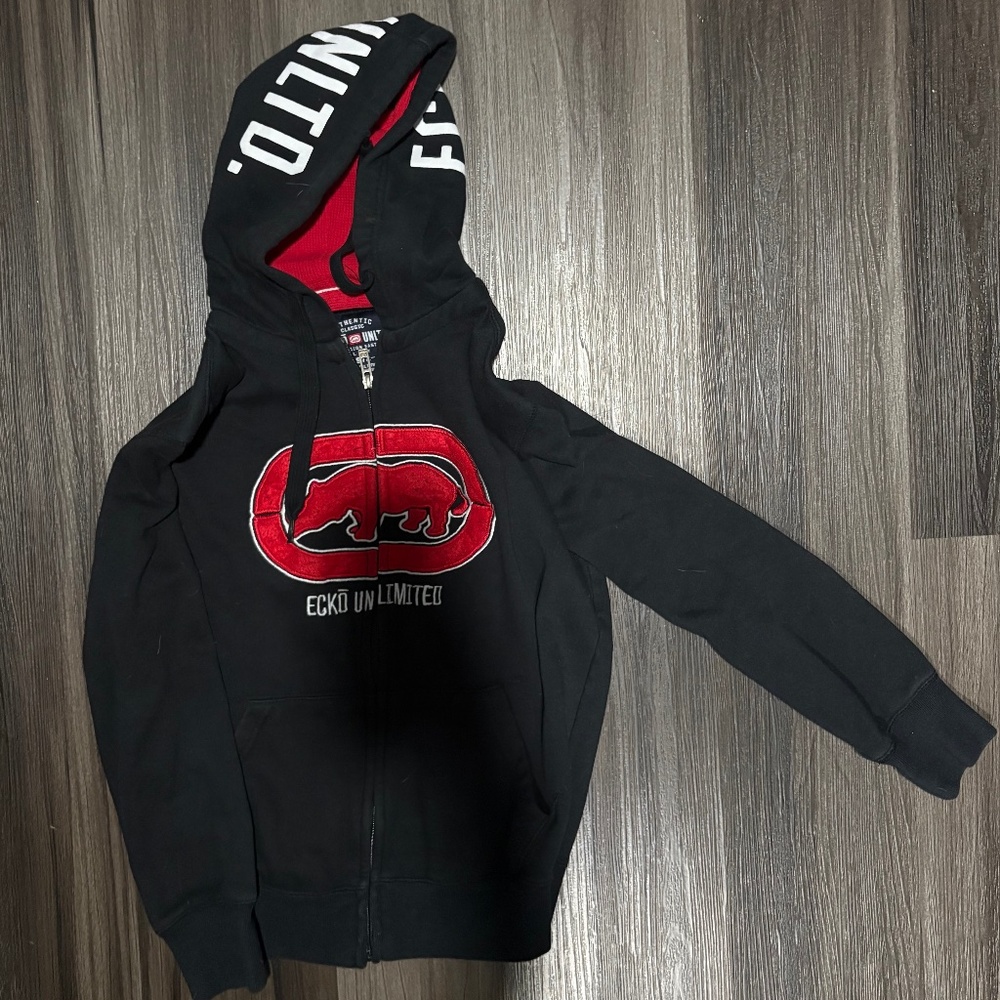 Y2K Ecko Zip up hoodie